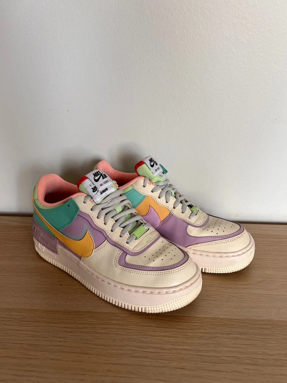 Nike Air Force I Shadow Pastel Multi Low - Picture 2 of 6